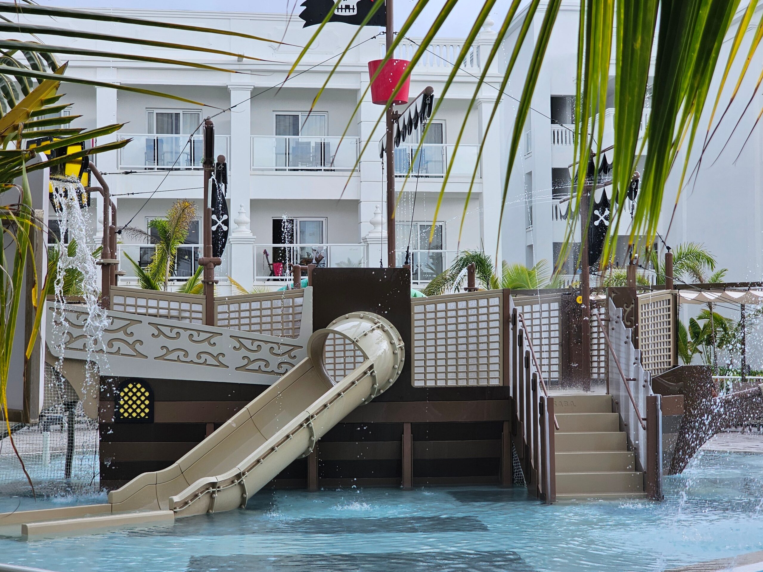 Pirate Ship Splash Pad in the Family Section